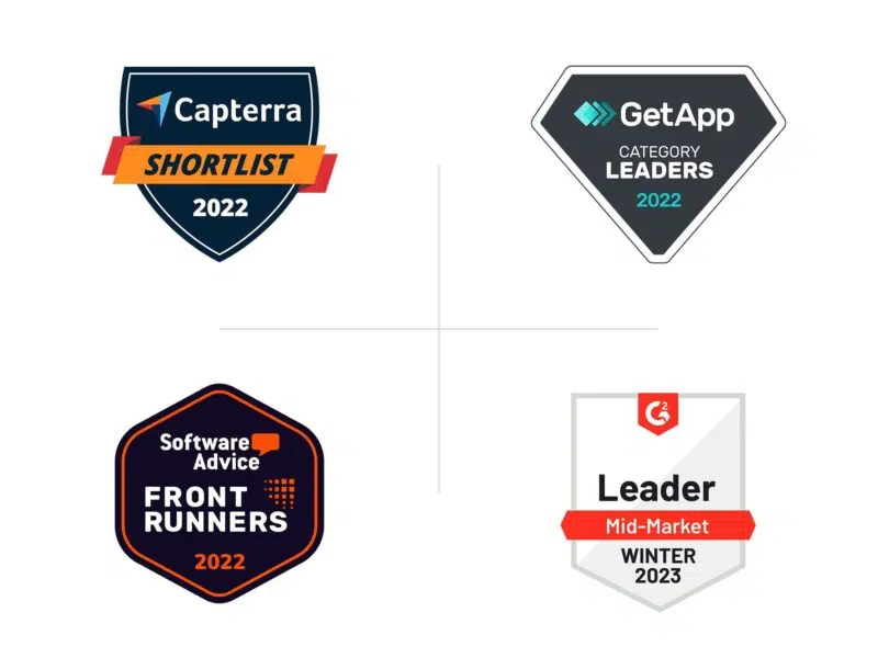HotSchedules Awards: Capterra Shortlist 2022, GetApp Category Leaders 2022, Software Advice Front Runners 2022 and Leader Mid-Market winter 2023