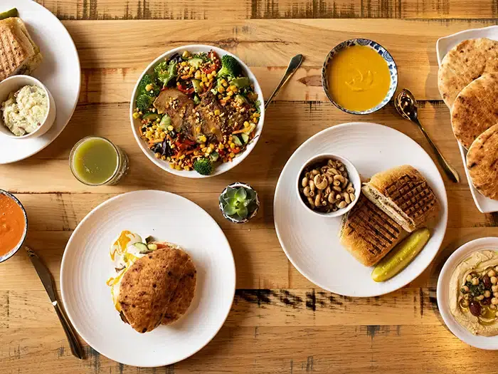 food from Pressed Cafe