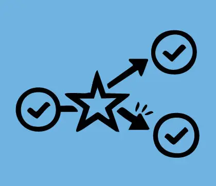 actionable strategy icon